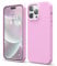 elago Liquid Silicone Case Compatible with iPhone 14 Pro Max Case (6.7), Premium Silicone, Full Body Protection - 4 Layer Shockproof Phone Cover, Anti-Scratch Soft Microfiber Lining (Hot Pink)