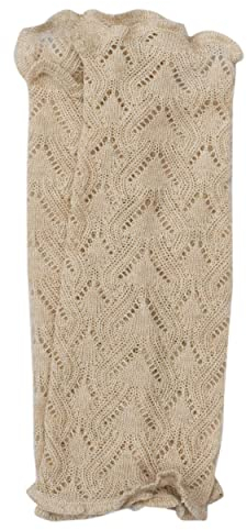 Invero, Merino Armstulpen Missy Uni, 100% Wolle (Strand)