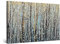 Startonight Impression sur Toile - Abstrait Noir Gris Sarcelle Arbres Artiste - Grande Tableau Decoration Murale Prêt à Accrocher Arbres Peinture Moderne 60 x 90 cm Idée Cadeau Élégante et Originale