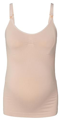 Noppies Maternity Damen Evi Seamless Sensil Nursing top Trägershirt/Cami Shirt, Moonlight-P849, XL/XXL
