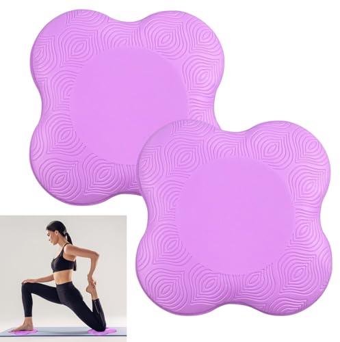 Zfseyuh 2 Pezzi Yoga Ginocchiere Yoga Ginocchiere Pad Yoga Ginocchia per Yoga per Proteggere Ginocchia,Gomito,Caviglia,Mano e Allenamento in Ginocchio