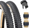 ZUKKA Juego de 2 neumáticos de Bicicleta de montaña 24 x 2,125 neumáticos Plegables de Repuesto para Bicicleta eléctrica BMX MTB