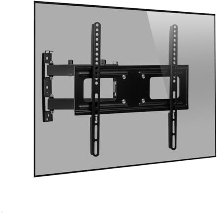 MonLines MWH003B schwenkbare TV Wandhalterung bis 55 Zoll