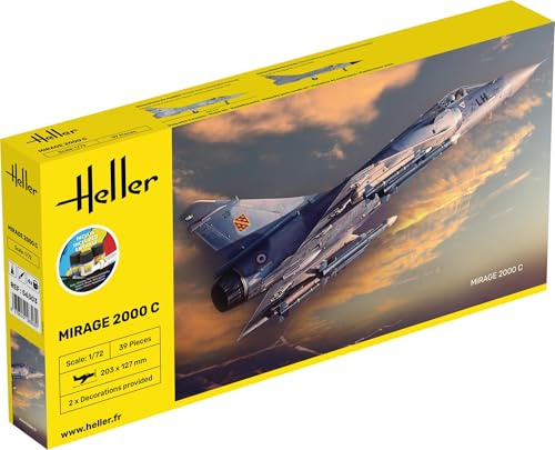 Heller 56303 STARTER KIT Mirage 2000 C 1/72