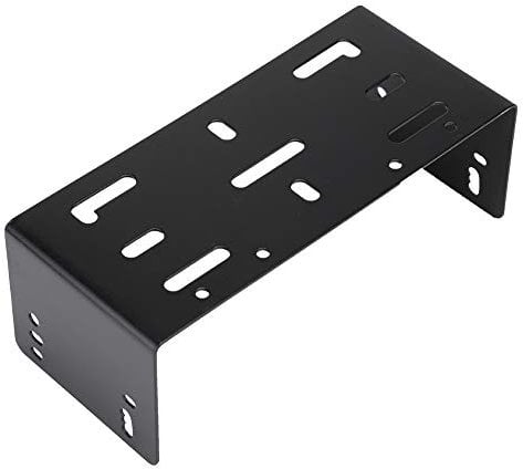 Locadence Two Way Radio Mounting Brackets, Steel Two Way Radio Mount Holder, Portable Car Radio Mounting Kit with Screws for TK7160 TK7160H TK8160