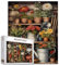 Tucocoo Blumen-Pflanzen-Puzzle, 1000 Teile, Puzzles für Erwachsene, Topfpflanze, rustikales Vintage-Kunstwerk, Puzzles für anspruchsvolle Familienaktivitäten, buntes DIY-Puzzle für Heimdekoration,