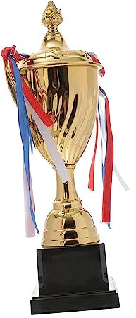 SWAYVES 1Pc Sport Competizione Trofeo Gioco Trofeo Coppa Basket Trofeo Classic Trophy/As Shown/35.5 * 10Cm