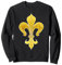 Mittelalterliches Wappen Lilie - Gold Silber T-Shirt Sweatshirt