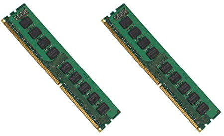 Lckiioy 2X Memoria 4GB DDR3 1333MHz ECC 2RX8 PC3-10600E 1.5V RAM Buffer per Workstation Server