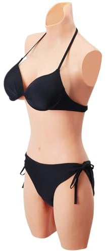 VEVOR Künstliche Brüste aus Silikon, Körbchengröße D, realistische Haut, gefüllt mit Baumwolle und Seide, hohe Elastizität, für Crossdresser, Transgender, Amateure, Cosplay, Drag Queen, Hautfarbe