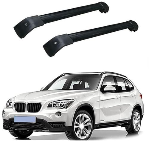CCLXWY 2 Stück Kompatibel mit BMW X1 2022 2023 Aluminium Dachträger Relingträger,Dachgepäckträger Alu Relingträger,C