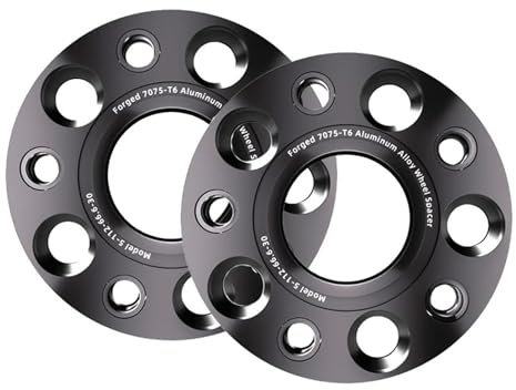 Flansch-Radnaben-Distanzstück Für Benz Für Sprinter 2005 2 Stücke 5x130 CB 84,1mm M14 * 1,5 Flansch Platte T6-7075 Spurverbreiterungen Aluminium Hub Verbreitert Adapter Raddistanzscheiben(2pcs 25mm)