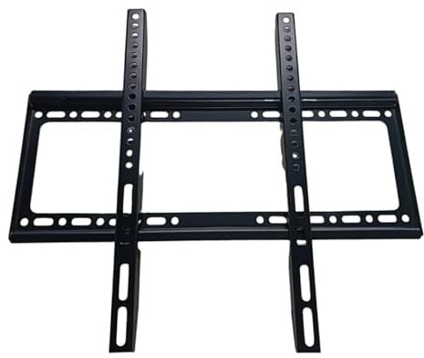 Flache Flachbildfernseher-Wandhalterung – 26-63 Zoll, Verstellbar, Flachbildfernseher-Rahmen, Monitorhalterung, Mit Wasserwaage, For LCD-LED-Bildschirm