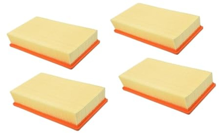 For Hilti VC 20 U VC 40 UM Aspirapolvere Wet Dry Sostituzione del filtro pieghettato piatto, filtro lamellare LF 4, confezione da 4