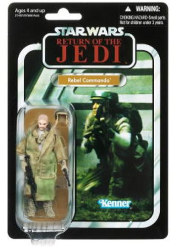 Star Wars 9,5 cm große Vintage-Figur Rebel Commando