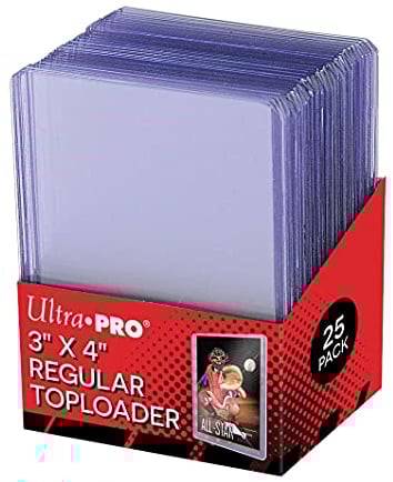 Ultra Pro Toploaders 3x4 Clear Regular ct25 Kartenspiel CT25 3x4 AW0648