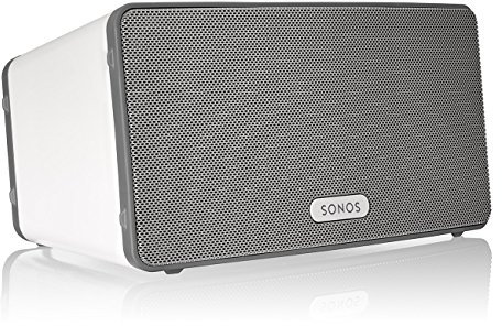 Sonos Play:3 - Mid-Sized Wireless Smart Home Speaker for Streaming Music, Amazon Certified and Works with Alexa. (White)
