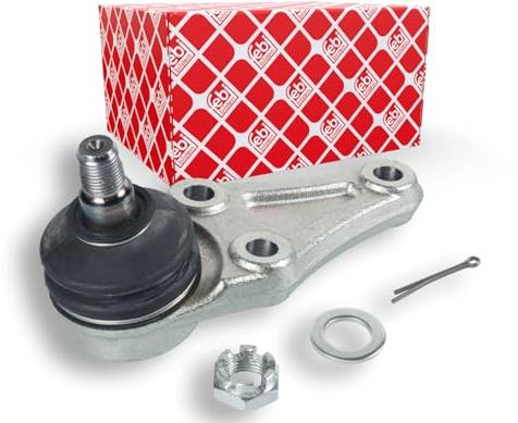 febi bilstein 41251 Traggelenk mit Kronenmutter und Splint, 1 Stück | Kompatibel mit: MITSUBISHI L200 / TRITON, L200 / TRITON, PAJERO CLASSIC, PAJERO III, PAJERO IV, PAJERO IV Van