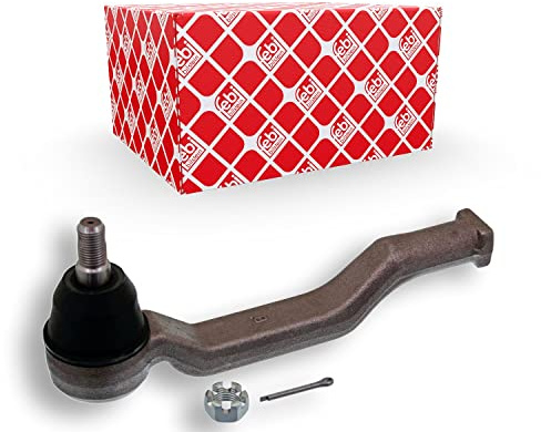 febi bilstein 42474 Spurstangenendstück mit Kronenmutter und Splint, 1 Stück | Kompatibel mit: MAZDA MPV I