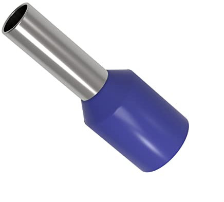 Embouts de câble 0,34-50 mm² isolés Gaines d'extrêmité de cables 10-1000 unité sélection: (100 pièces, 2.5 mm² bleu)