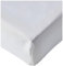 Amazon Basics Spannbettlaken, 180 x 200 x 30 cm, 100% Baumwolle, Satin Fadenzahl 400 Spannbetttuch - Matratzenhöhe bis 30 cm, Weiß