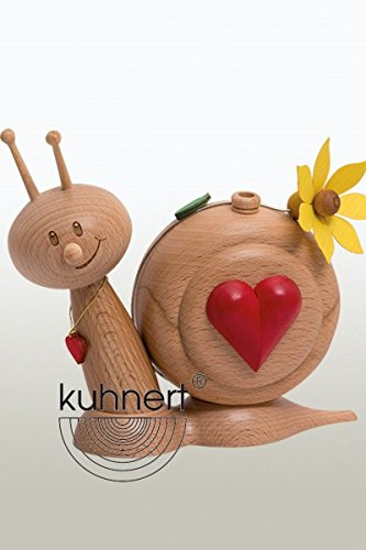 Kuhnert Räuchermann Räucherschnecke Herzschnecke