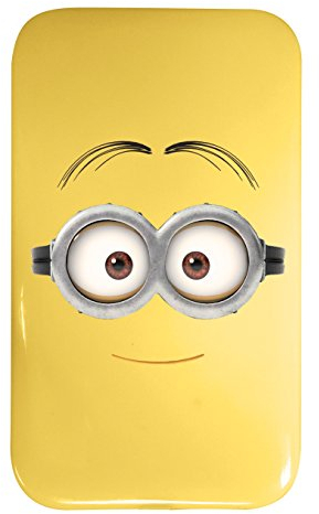 Lexibook, Ich - Einfach unverbesserlich Minions, 4000 Mah Power Bank mit Saugnäpfen, inkl. Micro-USB-Kabel, Gelb, PB2600DES