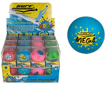 itsisa Mega Waverunner Ball D: 8,5 cm- Der Surf Bouncer Ball springt übers Wasser! Toller Wasserball