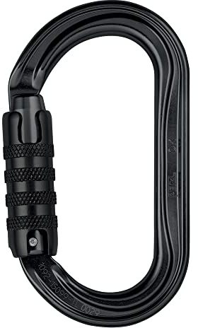 PETZL m33 a Tln Neue OK leicht oval Karabiner, triact-lock, schwarz, M33A TLN