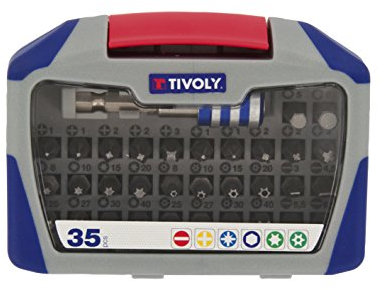 Coffret 35 pièces embouts de vissage Standard
