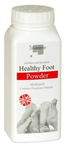 PNJB Athletes Healthy Foot Powder Medicated Treats And Prevents Anti-FUNGAL 75g, Prone To Excessive Sweating And Odour, Daily Foot Care Regime, Talcum Powder, Controls Sweat (1pcs)