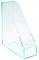 OSCO 3244A-GL Glass Look Acrylic Magazine Rack