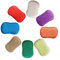 Cikuso Cepillo de fregado para Platos, sin olores, Antibacterial, microfibras, estropajos, esponjas Laterales Dobles, Ideal para sartenes antiadherentes, Paquete de 5 Colores aleatorios