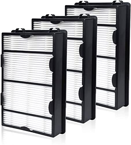 Poweka HAPF600 True HEPA Filter 3 Pack Replace for Holmes B Filter - Compatiable with HAPF600D HAP615 HAP625 HAP650 HAP675RC HAP725 HAP750 HAP1625 HAP1650 HAP1725 HAP1750 Air Purifiers