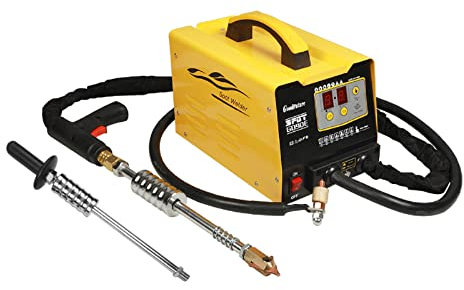 Machine de soudage par points, extracteur de bosses par points 3500A, outil de réparation de carrosserie de voiture 7 modes 3KW avec extracteur de bosses par points, 2 pistolets de soudage 110V/220V