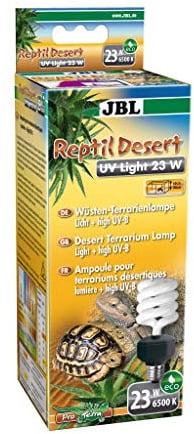 JBL ReptilDesert UV Light 23W, 1 Stück (1er Pack), Farbeffekt