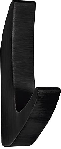 Mantelhaken Salina Breite 15 mm, Höhe 81 mm, ZN schwarz matt