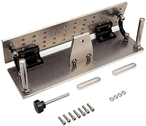 Jieotwice Smerigliatrice a Nastro Universale Parti Affilatrici per Coltelli Jig Belt Sander Coltello Jig Affilatura Localizzatore Palmare Affilatura Clip(Set 2)