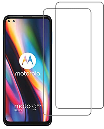 Profones Screen Protector Tempered Glass For Motorola Moto G 5G / G 5G Plus, 2 Pack