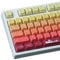 Tsungup PBT 129 Key ANSI&ISO UK Layout Cherry Profile Dye-Sublimated Keycaps for Gateron, Kailh, Cherry MX Switches