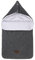 My junior® atmungsaktiver Schlafsack Baby 5in1 | Ganzjahres Fußsack | Babyschlafsack | Sitzauflage im Kinderwagen | Einschlagdecke Babyschale | Nestchen | 75x40cm - Dark Leaf
