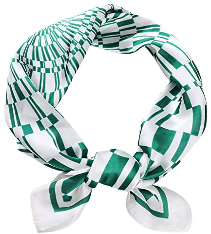 FAIRYGATE Seidenschal Damen Herren Seide Halstuch Damen Bandana Kopftuch Hijab Vatertagsgeschenk für Papa und Opa Muttertagsgeschenke für Mama und Oma 94022