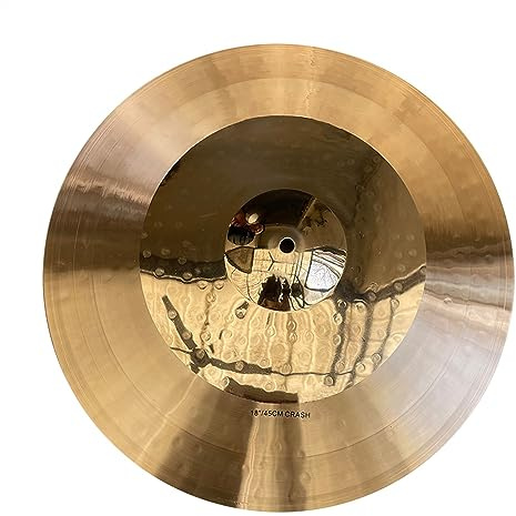 Piatto Professionale da 18 Crash Piatto per Strumenti A Percussione per Batteristi Accessori per Strumenti a percussione