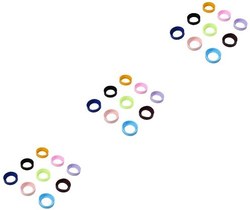 ABOOFAN 3er-sets Hitzebeständige Tassenmatte Aus Silikon Isoliert Griffig 65 Mm Für Verschiedene Tassen 5 Stück X 3