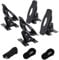 Just-V Kayak Carrier Kayak Holder Car Set of 4 Kayak Roof Rack universal roof Rack can Carry 75 kg, Holder for Kayak and ski Board Including 4 All-Purpose
