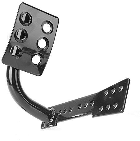 SIKUAI Repose-pieds noir côté gauche for voiture Jeep Wrangler JK tous les modèles de transmission automatique 2007-2016