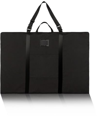 WISEPRO A1 Kunst-Portfolio-Hülle, für Kunstarbeiten, Malerei, Mappe, Tasche mit mehreren Griffen, wasserdichte Künstler-Portfolio-Tasche für Kunstwerke, Skizzen, Zeichnen, Malen, Poster, Fotografie