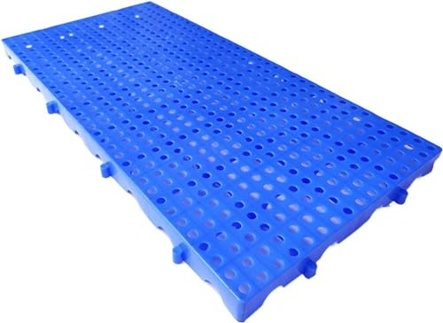 Gitterrost-Lüftungspalette Kunststoff-Palette, Wasserdichte, feuchtigkeitsbeständige Bodenpaletten, for die Lagerung von Küchenbalkons im Supermarkt, for Supermarktgaragen, Außenschränke(100x50x5cm)