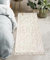 JaeMoose Boho-Flurläufer-Teppich, Baumwolle, waschbarer Küchenteppichläufer mit Quasten, handgewebter Läuferteppich, marokkanischer Teppich für Flure, Schlafzimmer, Badezimmer (Beige, 60 x 130 cm)
