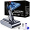 6000mAh Batería Compatible con Dyson V7 Motorhead, Animal, Trigger, Total Clean, Motorhead Pro, SV11